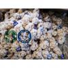china pure white garlic with tube meshbag to Holland market